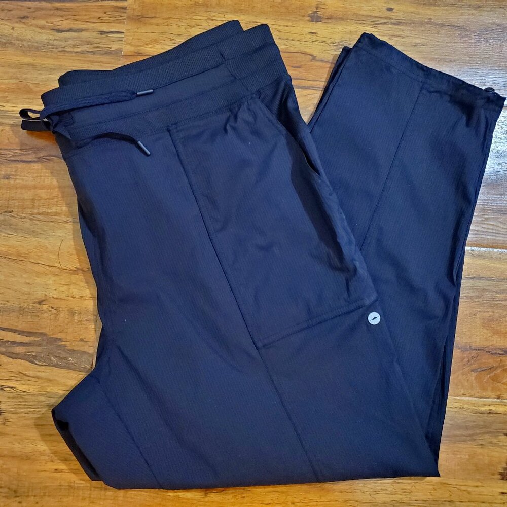 Avia Pants Lightweight Bungee Ankles Athleisure Activewear Women's XL